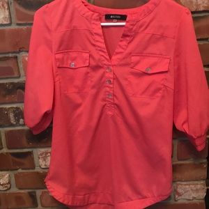 Cute coral blouse